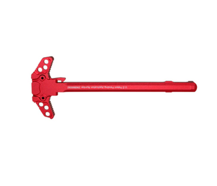 Ambidextrous AR-15 Charging Handle, Red