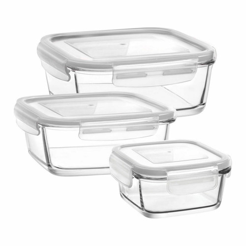Set of 3 lunch boxes LAV Crystal (3 pcs)