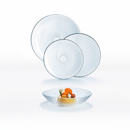 Tableware Luminarc Pampille Clear Transparent Glass (18 Pieces)