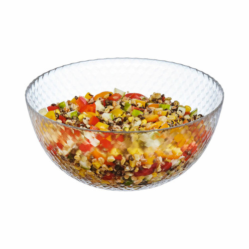 Salad Bowl Luminarc Pampille Transparent Glass (Ø 24 cm)