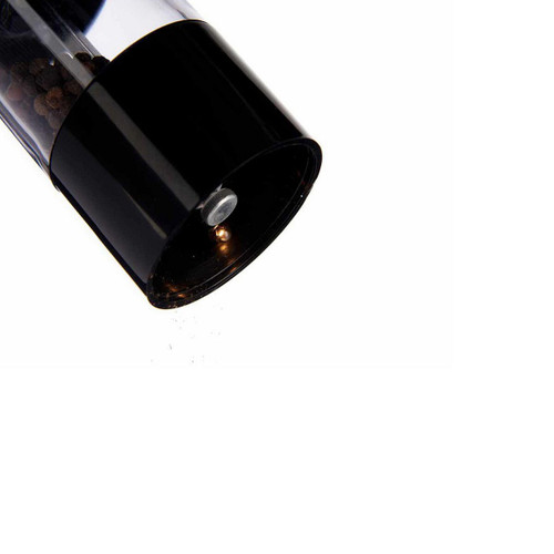 Electric Grinder Black LED Light Plastic (5,3 x 5,3 x 22,5 cm)