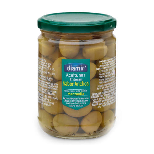 Olives Diamir Manzanilla Anchovies (480 ml)