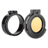Amber See-Through Scope Cover with Adapter Ring  for the GPO Passion 5x 1-5x24i | Black | Ocular | UAC002-ACR