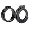 Clear See-Through Scope Cover with Adapter Ring  for the Hawke Endurance 4-16x50 | Black | Ocular | UAC005-CCR