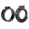 Clear See-Through Scope Cover with Adapter Ring  for the Hawke Frontier 3-15x50 | Black | Ocular | UAC006-CCR