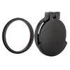 Scope Cover with Adapter Ring  for the Leupold Mark 4 LR/T 16x40 | Black | Objective | 40LTCC-FCR