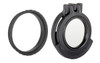 Clear See-Through Scope Cover with Adapter Ring (ARD Compatible)  for the Leupold Mark 4 LR/T 8.5-25x50 | Black | Objective | 50LTCC-CCR