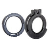 Clear See-Through Scope Cover with Adapter Ring  for the Schmidt & Bender 1.5-6x42 Klassik | Black | Ocular | SB50EC-CCR