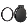 Scope Cover with Adapter Ring  for the Schmidt & Bender Klassik 10x42 | Black | Objective | 42SBCF-FCR