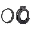 Clear See-Through Scope Cover with Adapter Ring  for the Trijicon AccuPoint 5-20x50 | Black | Objective | 50NFCC-CCR