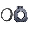 Clear See-Through Scope Cover with Adapter Ring  for the US Optics B-25 5-25x52 | Black | Objective | US5225-CCR