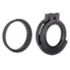 Clear See-Through Scope Cover with Adapter Ring (ARD Compatible)  for the Zeiss Victory 2.5-10x50 | Black | Objective | 50CCR-001BK1