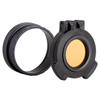 Amber See-Through Scope Cover with Adapter Ring  for the ELCAN Specter TR 1/3/9 | Black | Ocular | TR1392-ACR