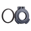 Clear See-Through Scope Cover with Adapter Ring  for the Meopta Optika6 5-30x56 | Black | Objective | TX0022-CCR