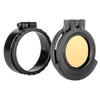 Amber See-Through Scope Cover with Adapter Ring for the Nightforce ATACR 4-20x50 | Black | Ocular | UAC015-ACR