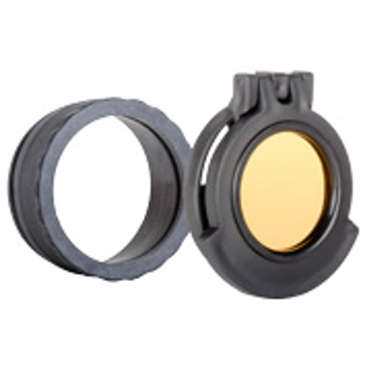 Amber See-Through Scope Cover with Adapter Ring for ELCAN Specter