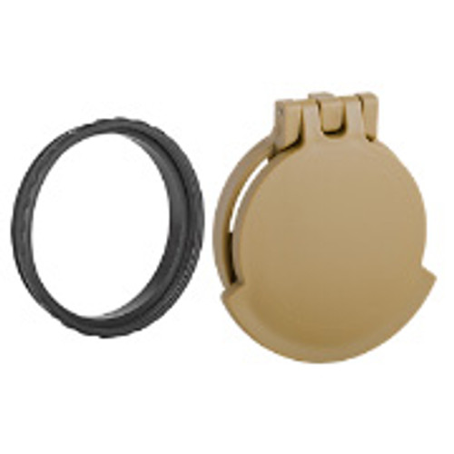 Scope Cover with Adapter Ring (ARD Compatible)  for the Kahles K312  3-12x50 | Ral8000(FCV)/Black(AR) | Objective | 50FCR-001RB1