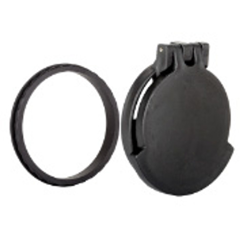 Scope Cover with Adapter Ring  for the March Tactical 5-32x52 | Black | Objective | ZC5000-FCR