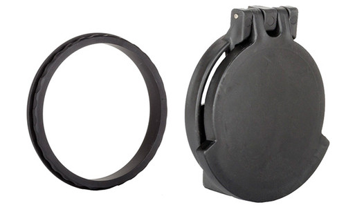 Amber See-Through Scope Cover with Adapter Ring  for the Sig Sauer Whiskey3 3-9 X50 | Black | Objective | KH5052-ACR