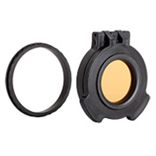 Amber See-Through Scope Cover with Adapter Ring  for the Swarovski Z6 3-18x50 P | Black | Objective | VV0050-ACR