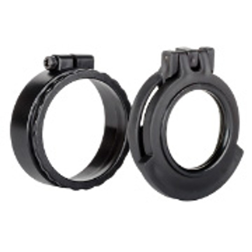 Clear See-Through Scope Cover with Adapter Ring  for the Swarovski Z6i 1-6x24 EE | Black | Ocular | UAC019-CCR