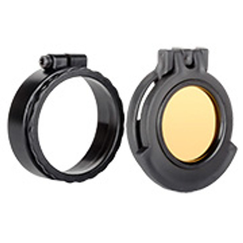 Amber See-Through Scope Cover with Adapter Ring  for the Zeiss Conquest DL 1.2-5x36 | Black | Objective | UAC021-ACR