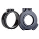 Clear See-Through Scope Cover with Adapter Ring  for the Minox ZX 5-25X56 | Black | Ocular | UAC101-CCR