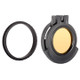 Amber See-Through Scope Cover with Adapter Ring  for the Schmidt & Bender 1.5-6x42 Klassik | Black | Objective | 42SBCF-ACR