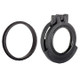 Clear See-Through Scope Cover with Adapter Ring  for the Schmidt & Bender 1.5-6x42 Klassik | Black | Objective | 42SBCF-CCR