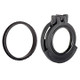 Clear See-Through Scope Cover with Adapter Ring  for the Sightron S-Tac 4-20x50 | Black | Objective | ZC5000-CCR