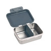Lunchbox | Brotdose für Kinder - Edelstahl - Happy Prints dunkelblau - Lässig