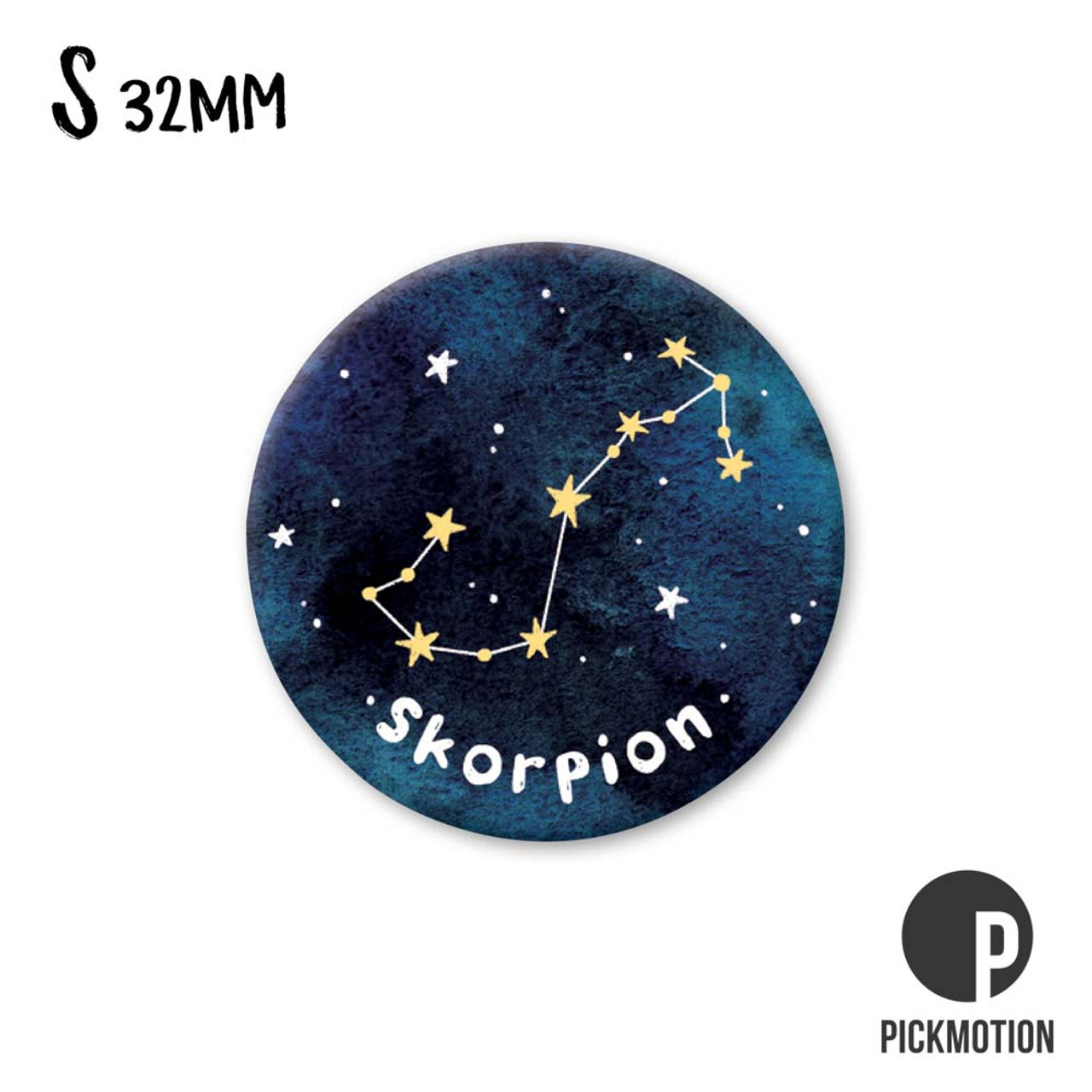 Kühlschrank-Magnet - Klein - Sternzeichen Skorpion- MSA 0652-DE -  Pickmotion - KAUFLADEN