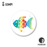 Kühlschrank-Magnet - Klein - "Rainbow Fish" - MSA-0545 - Pickmotion