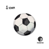 Kühlschrank-Magnet - Klein - "soccer ball" - MS-0539 - Pickmotion