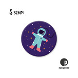 Kühlschrank-Magnet - klein - "space astronaut" - MSA-0517 - Pickmotion