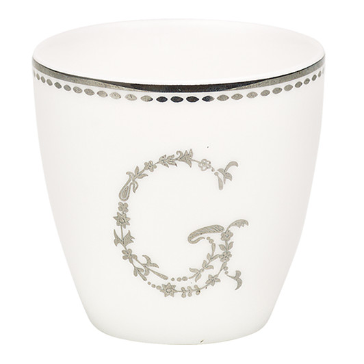 Espressotasse | Mini-Latte Cup - G silber - Greengate