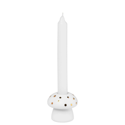 Mini Kerzenhalter "Pilz" - räder (Xmas)
