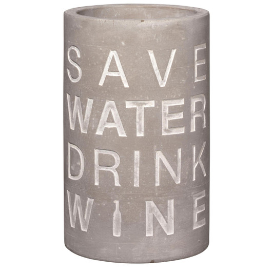 Weinkühler "Save water" - räder