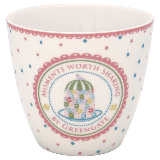 Latte Cup - Tenna white - Greengate