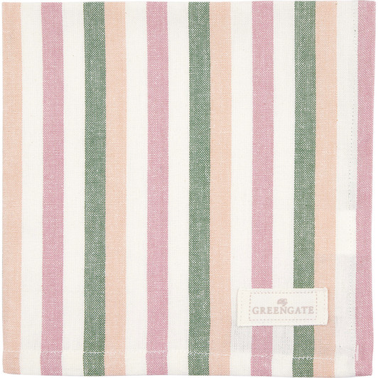 Stoffserviette - Callie dusty rose - Greengate