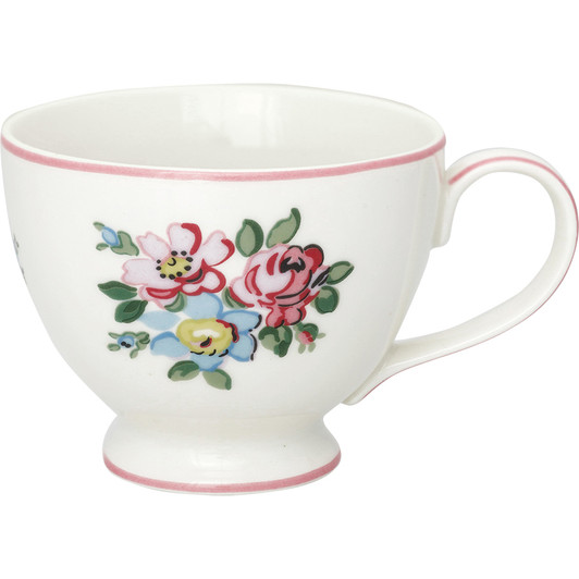 Teetasse mit Henkel - Madison white - Greengate