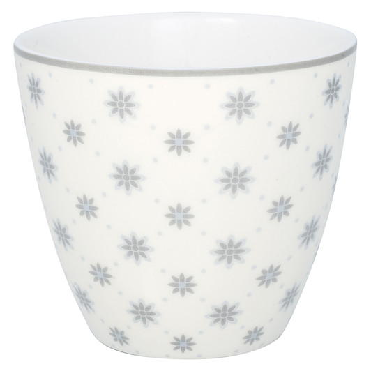 Latte Cup - Laurie pale grey - Greengate