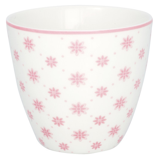 Latte Cup - Laurie pale pink - Greengate