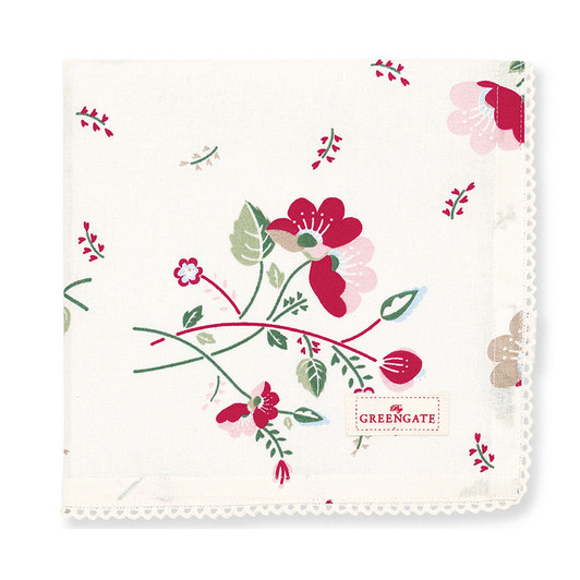 Stoffserviette - Mozy pale pink - Greengate