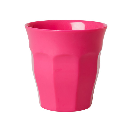 Melamine Becher - Fuchsia - rice