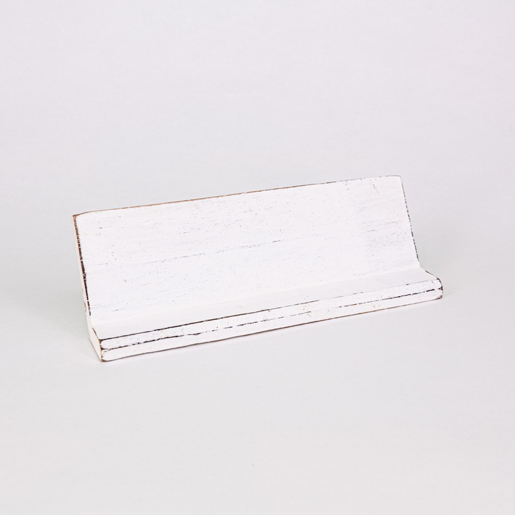 Holzleiste | Buchstabenbrett - 60 cm - weiß - für alle Holzbuchstaben und Holzzeichen im Scrabble-Style