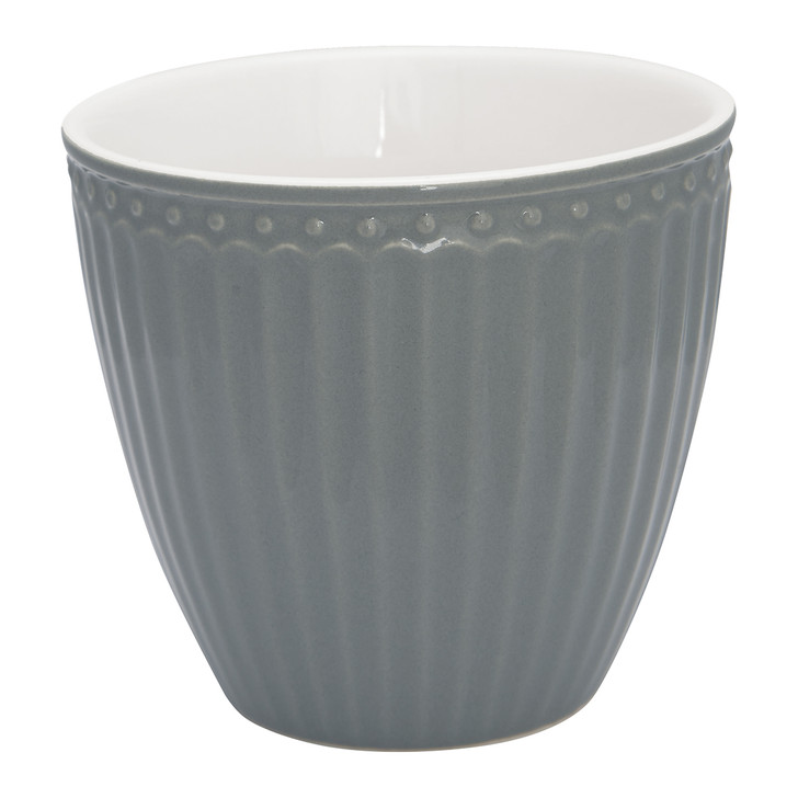 Latte Cup - Alice stone grey - Greengate