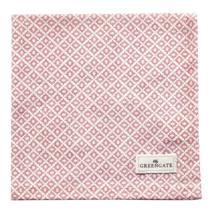 Stoffserviette - Sandra pink - Greengate