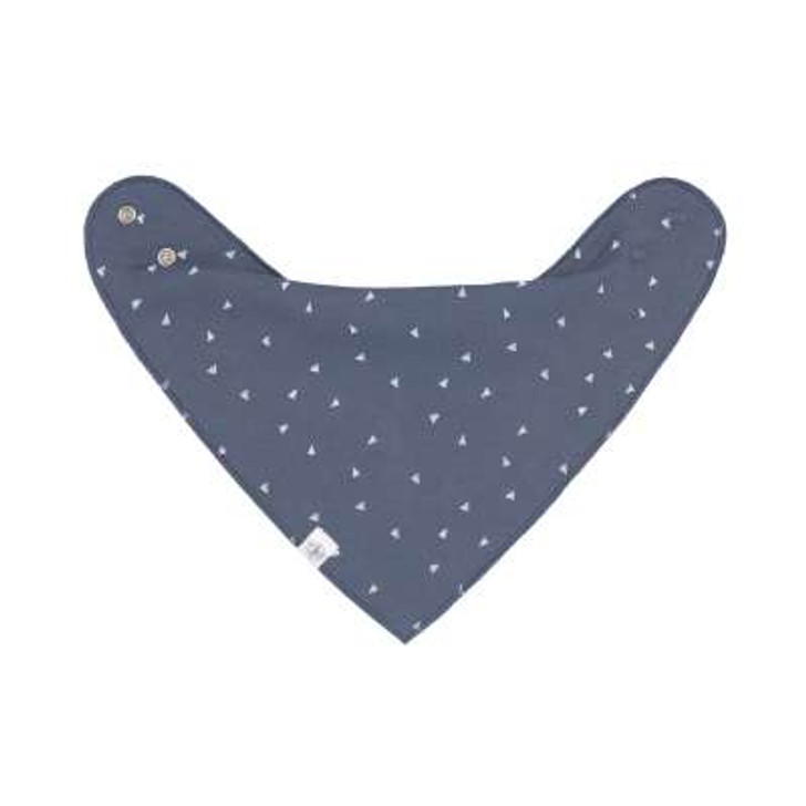 Dreieckstuch Baby (2 Stk)  Bandana Blue Grey - Lässig