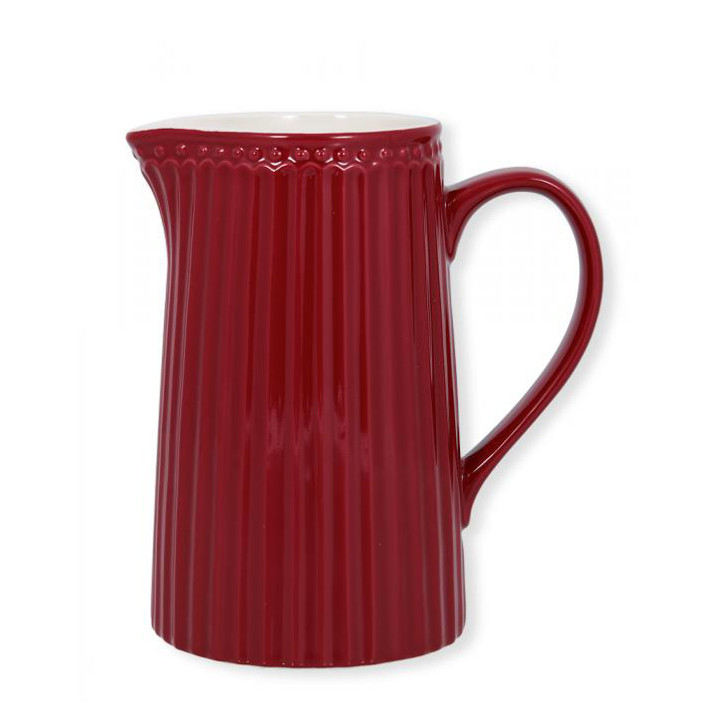 Kanne - Alice dark red 1L - Greengate